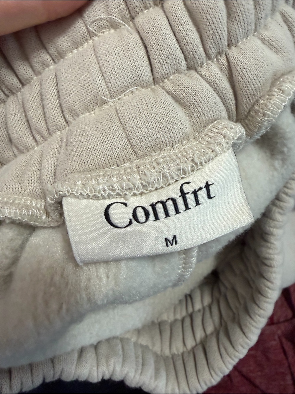 Comfrt | Tranquil Sweatpants, Medium, Cotton Color, like new - Picture 6 of 13